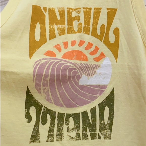 O’Neill Cropped Racerback Tank Top - Picture 5 of 8